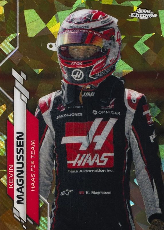 2020 Topps Chrome Formula 1 Sapphire Edition #191 F1 Racers - Gold /50