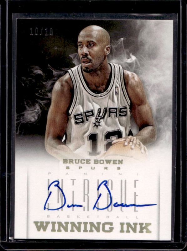 2012 Intrigue #34 Winning Ink - Gold /10