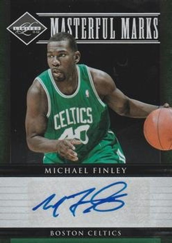 2011 Limited #39 Masterful Marks Signatures /50