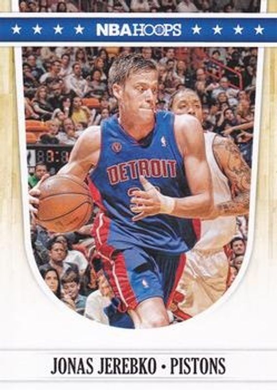 Jonas Jerebko 2011 Hoops #57 Base RAW