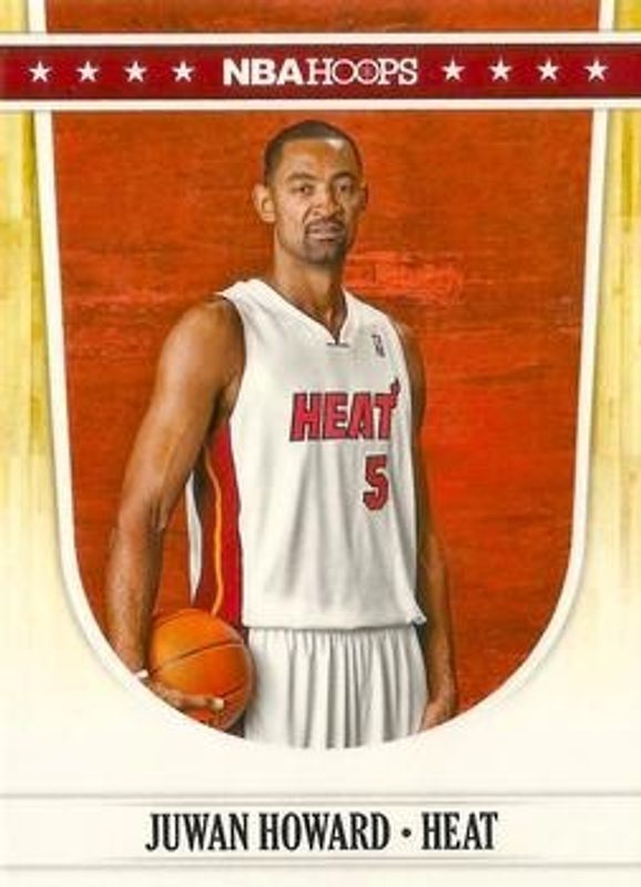 Juwan Howard 2011 Hoops #117 Glossy RAW