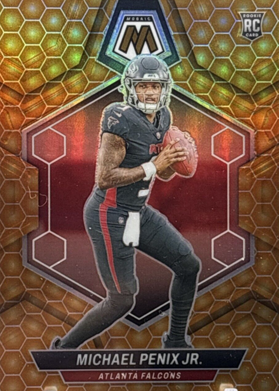 Michael Penix Jr. 2024 Mosaic #308 Honeycomb /(SSP) Price Guide