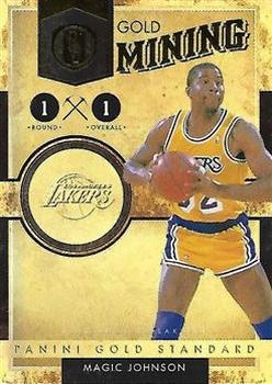 Magic Johnson 2010 Gold Standard #5 Gold Mining /299 Price Guide