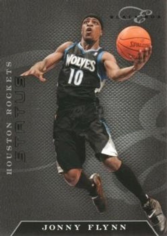 Jonny Flynn 2010 Elite Black Box #93 Base /99 RAW