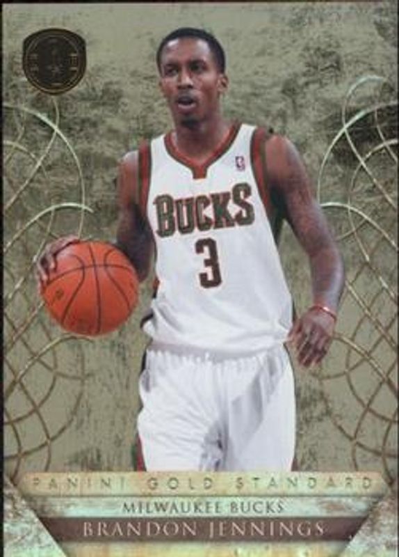 Brandon Jennings 2010 Gold Standard #125 Base /299 RAW