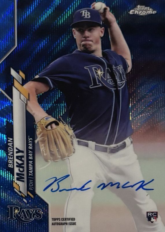 2020 Topps Chrome #RA-BM Rookie Auto - Blue Wave Refractor /150