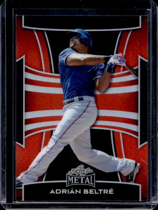 2025 Leaf Metal #1 Base Set - Prismatic Red /25