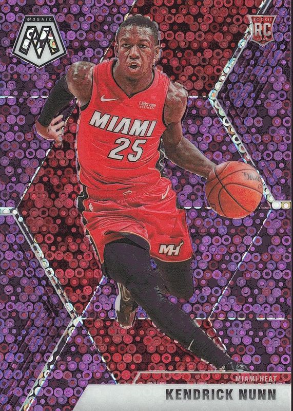 2019 Mosaic #234 Fast Break Purple /50