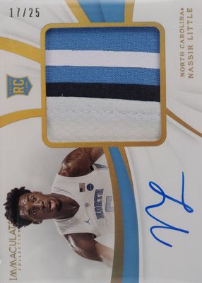 2019 Immaculate #102 Rookie Patch Auto - Gold /10