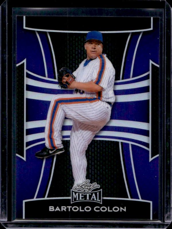 2025 Leaf Metal #9 Base Set - Prismatic Purple /10