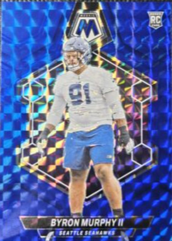 Byron Murphy II 2024 Mosaic #316 Blue /99 Rookie RAW