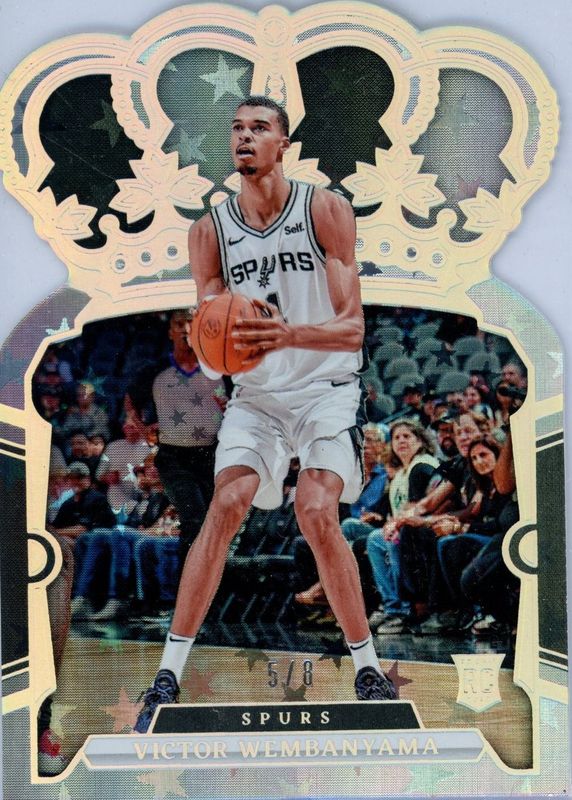 Victor Wembanyama 2023 Crown Royale #48 Lucky Envelopes /8 Rookie RAW