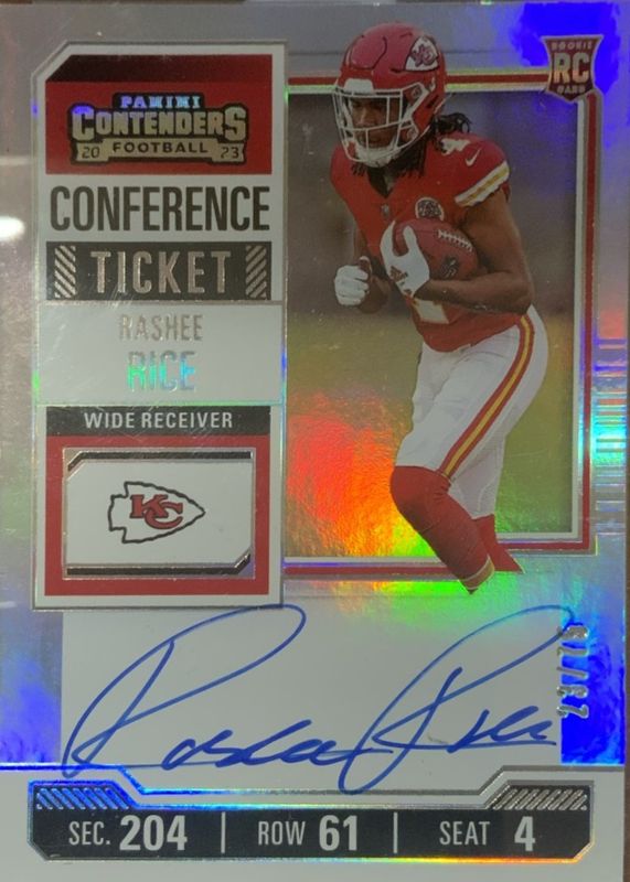 2023 Contenders #129 Rookie Ticket Auto - Conference Ticket /75