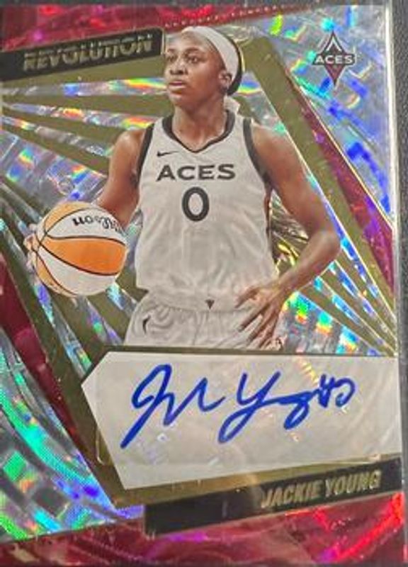 2022 Revolution WNBA #AG-JYG Autographs - Fractal /99