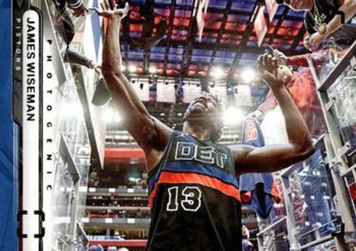 James Wiseman 2022 Photogenic #123 Base /999 RAW