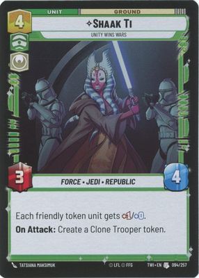 2024 Twilight of the Republic #94 Foil
