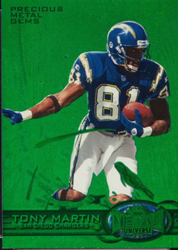 1997 Metal Universe #9 Precious Metal Gems Green /15