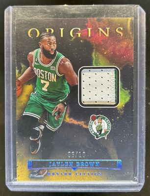 2022 Origins #OM-JBB Origins Memorabilia - Gold /10