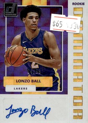 2017 Donruss #RD-LZB Rookie Dominators Signatures /99