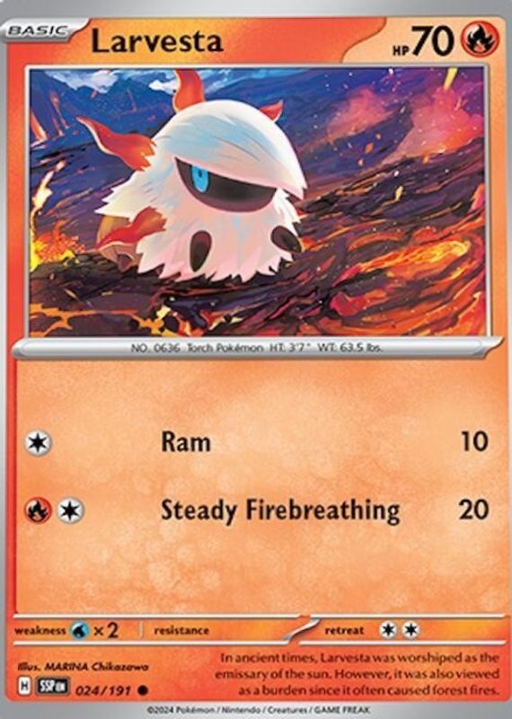 2024 Scarlet & Violet: Surging Sparks #024/191 Base