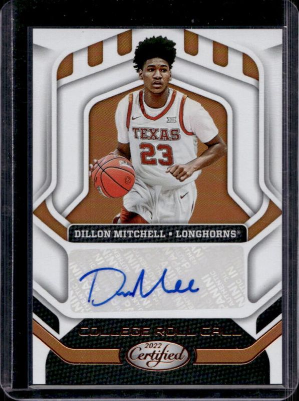 2022 Chronicles Draft Picks #CRC-DMI College Roll Call Autographs - Bronze