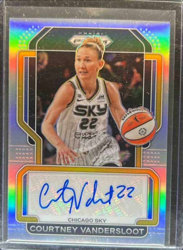 2022 Prizm WNBA #SG-CVS Signatures - Silver