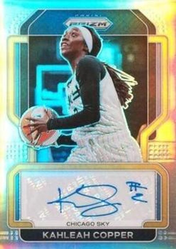 2022 Prizm WNBA #SG-KCP Signatures - Silver
