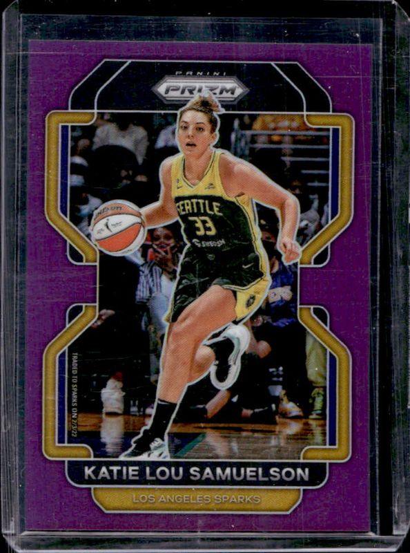 2022 Prizm WNBA #18 Purple /99