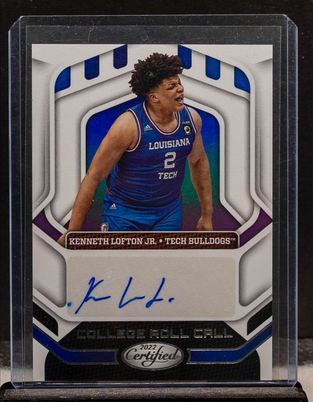 2022 Chronicles Draft Picks #CRC-KLJ College Roll Call Autographs