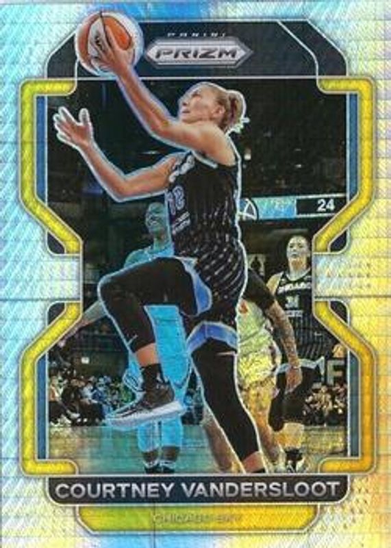 Courtney Vandersloot 2022 Prizm WNBA #103 Hyper RAW