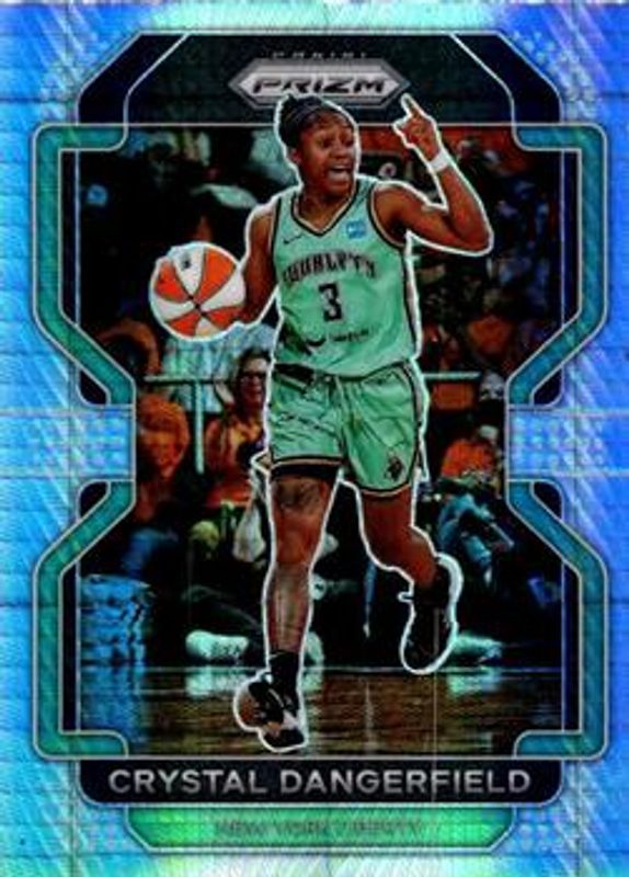 Crystal Dangerfield 2022 Prizm WNBA #133 Hyper RAW