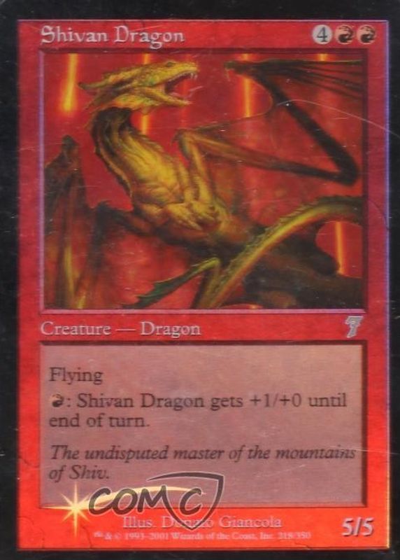 2001 Seventh Edition #218 Foil