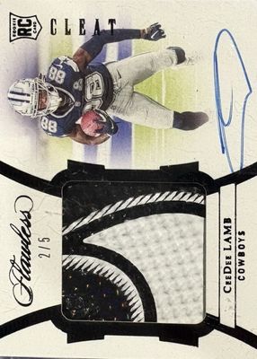 2020 Flawless #RCA-CDL Rookie Cleat Autographs (/5)