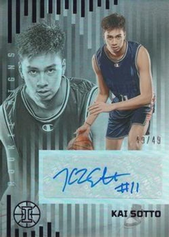 2022 Chronicles Draft Picks #RS-KSO Illusions Rookie Signs - Purple /49