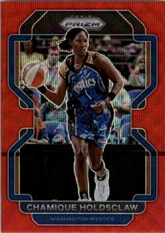 Chamique Holdsclaw 2022 Prizm WNBA #116 Ruby Wave RAW