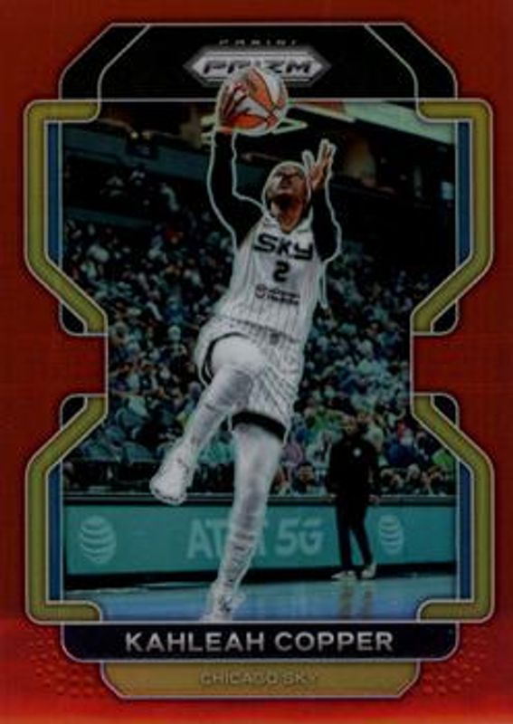 Kahleah Copper 2022 Prizm WNBA #137 Red /199 RAW