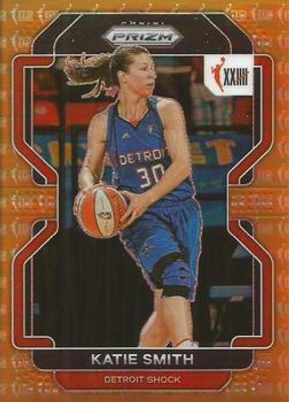 Katie Smith 2022 Prizm WNBA #174 Orange /49 RAW