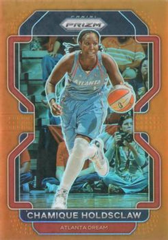 Chamique Holdsclaw 2022 Prizm WNBA #16 Orange /49 RAW