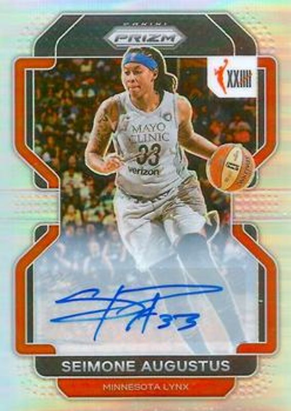 2022 Prizm WNBA #156 W25 Signatures