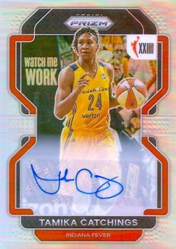 2022 Prizm WNBA #158 W25 Signatures