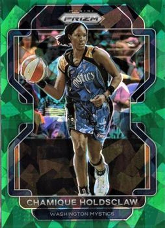 Chamique Holdsclaw 2022 Prizm WNBA #116 Green Ice RAW