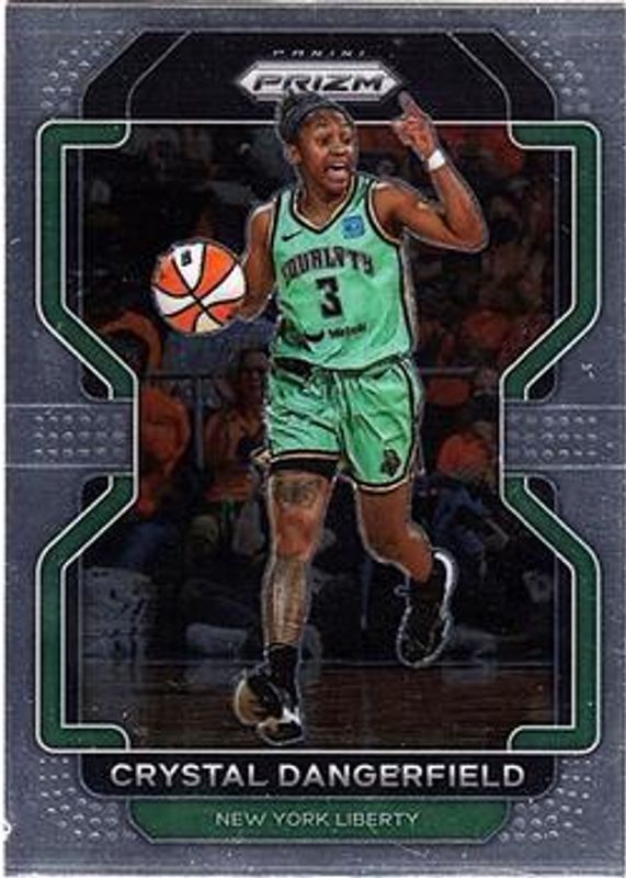 Crystal Dangerfield 2022 Prizm WNBA #133 Base RAW