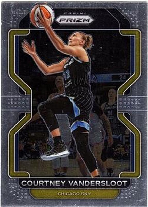 Courtney Vandersloot 2022 Prizm WNBA #103 Base RAW