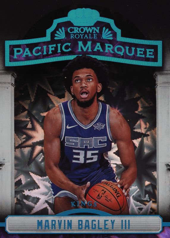 Marvin Bagley III 2018 Crown Royale #29 Pacific Marquee /(SSP) Rookie PSA 10