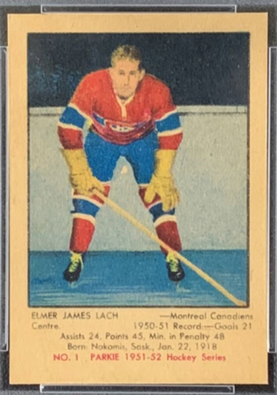 1951 Parkhurst #1 Base