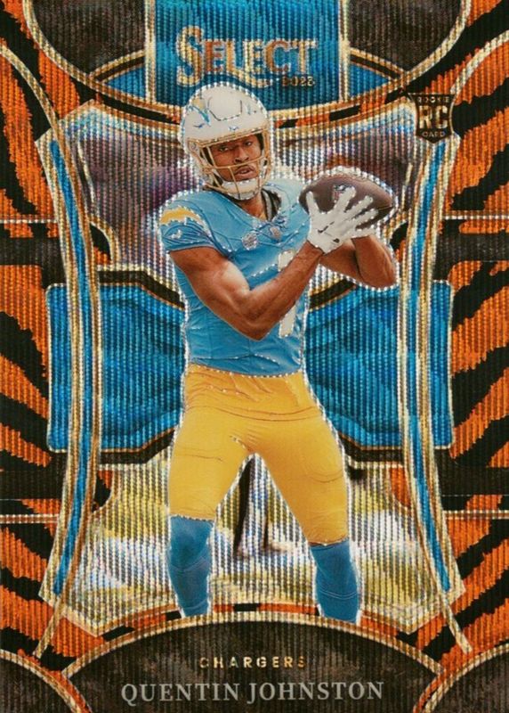 Quentin Johnston 2023 Select #453 Suite Level Tiger /(SSP) Rookie RAW