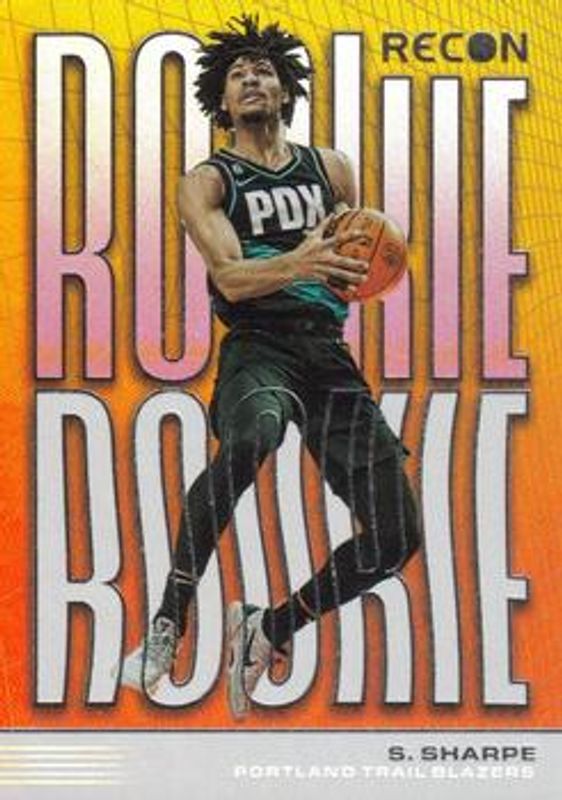 Shaedon Sharpe 2022 Recon #13 Rookie Recon RAW