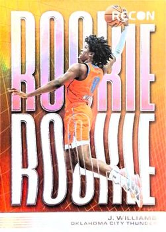 Jalen Williams 2022 Recon #8 Rookie Recon RAW