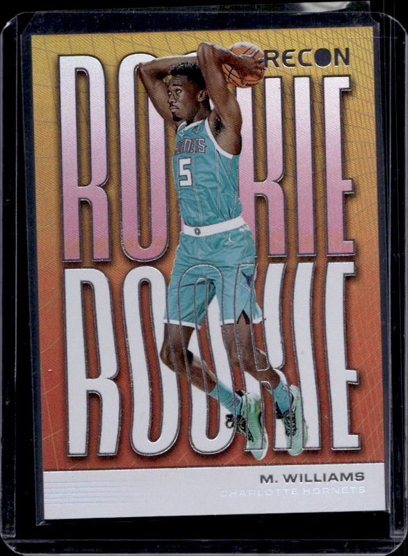 Mark Williams 2022 Recon #20 Rookie Recon RAW