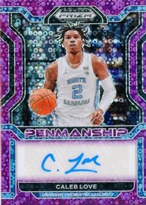 2022 Prizm Draft Picks #CP-CLO College Penmanship - Purple Circles /50